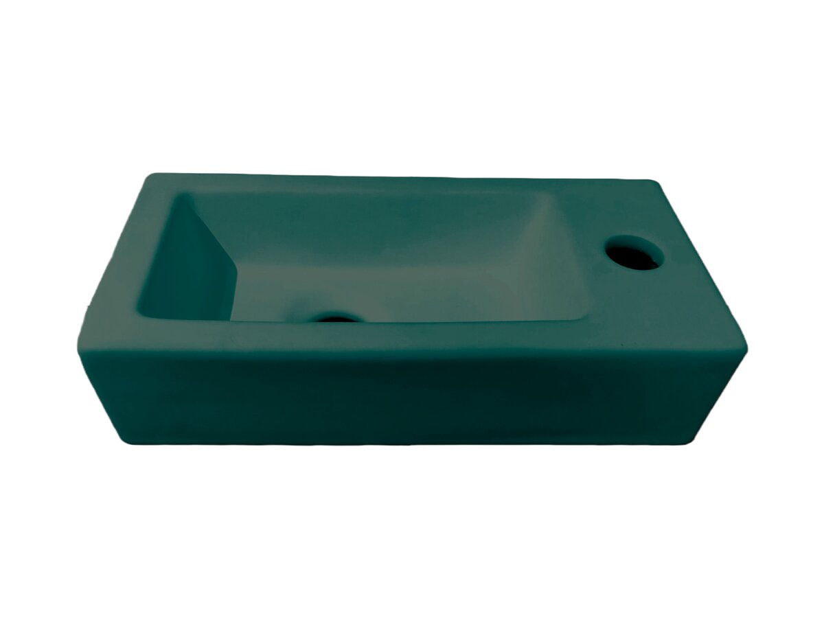 Best-Design "Farnetta" fontein Rechts 37 x 18 x 9 cm mat-atrovirens