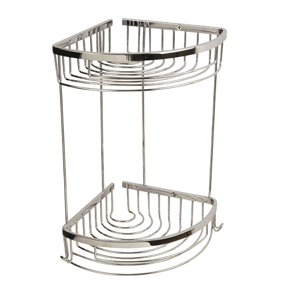 Creavit Aloni Doucherek Chroom dubbel 18x18