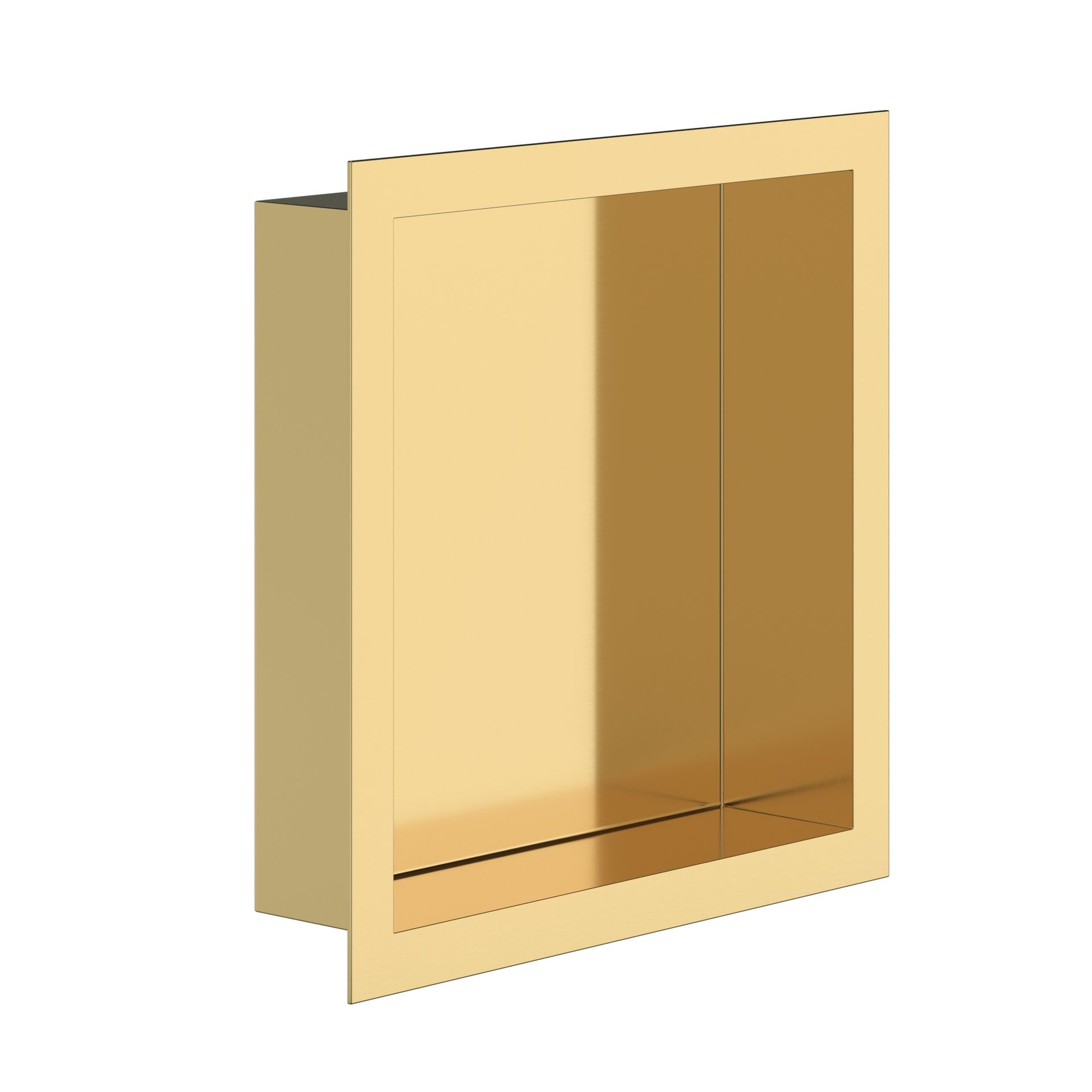 Aloni - Inbouwnis - Geborsteld Goud - 30x30x7 cm