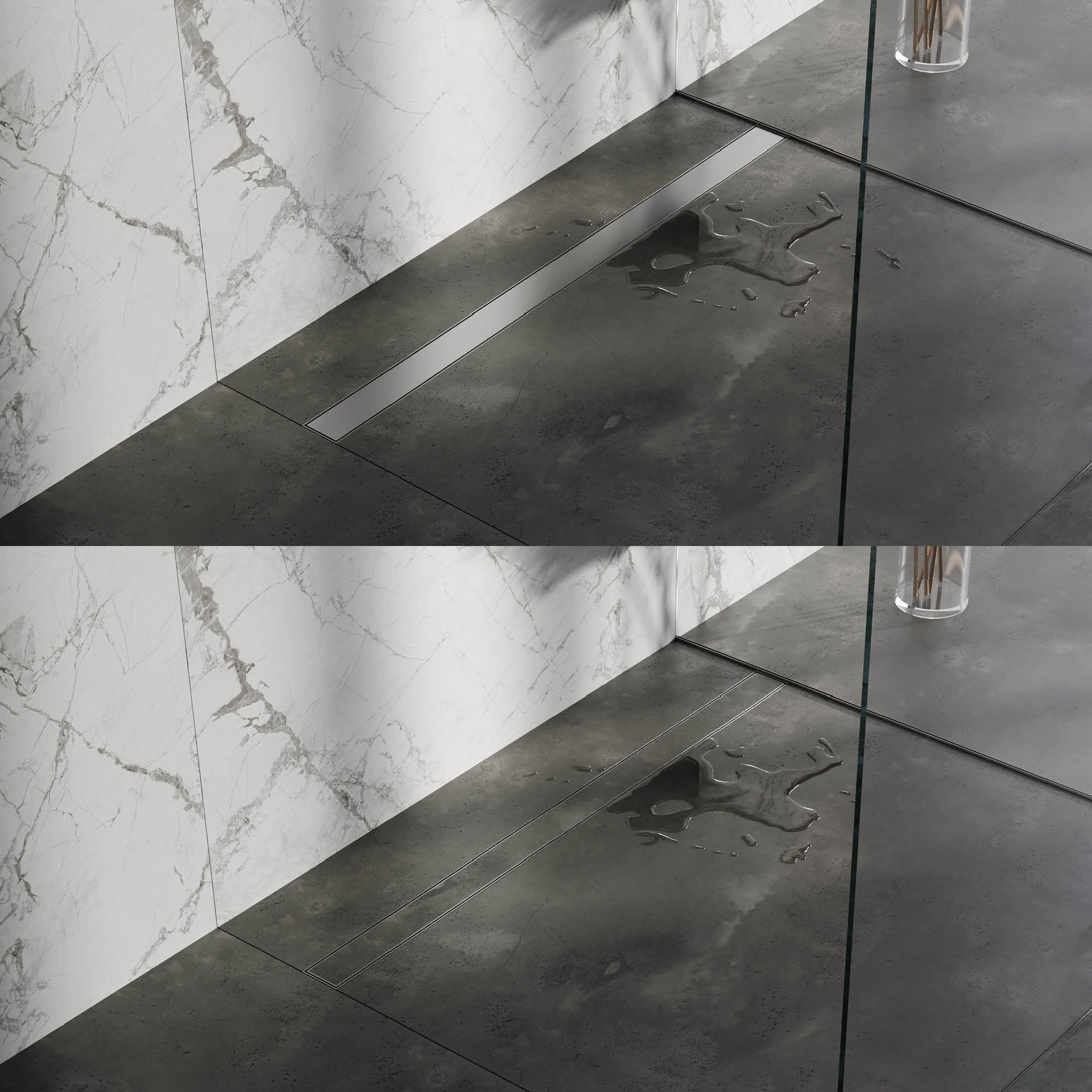 BRAUER Los multifunctioneel rooster 7 x 120 RVS geborsteld