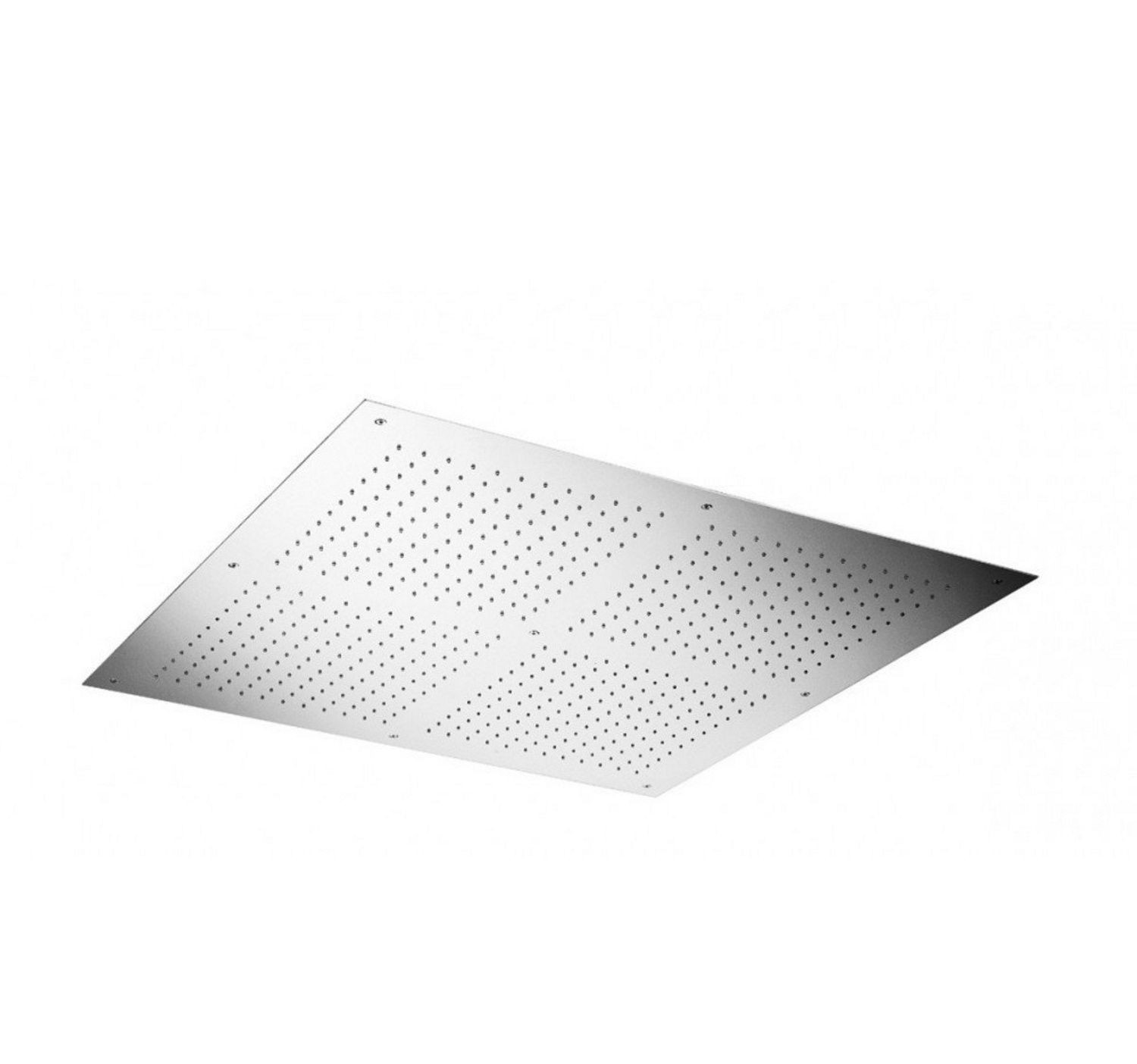 Hotbath Mate Inbouw Hoofddouche Vierkant 93,7 cm Geborsteld Nikkel