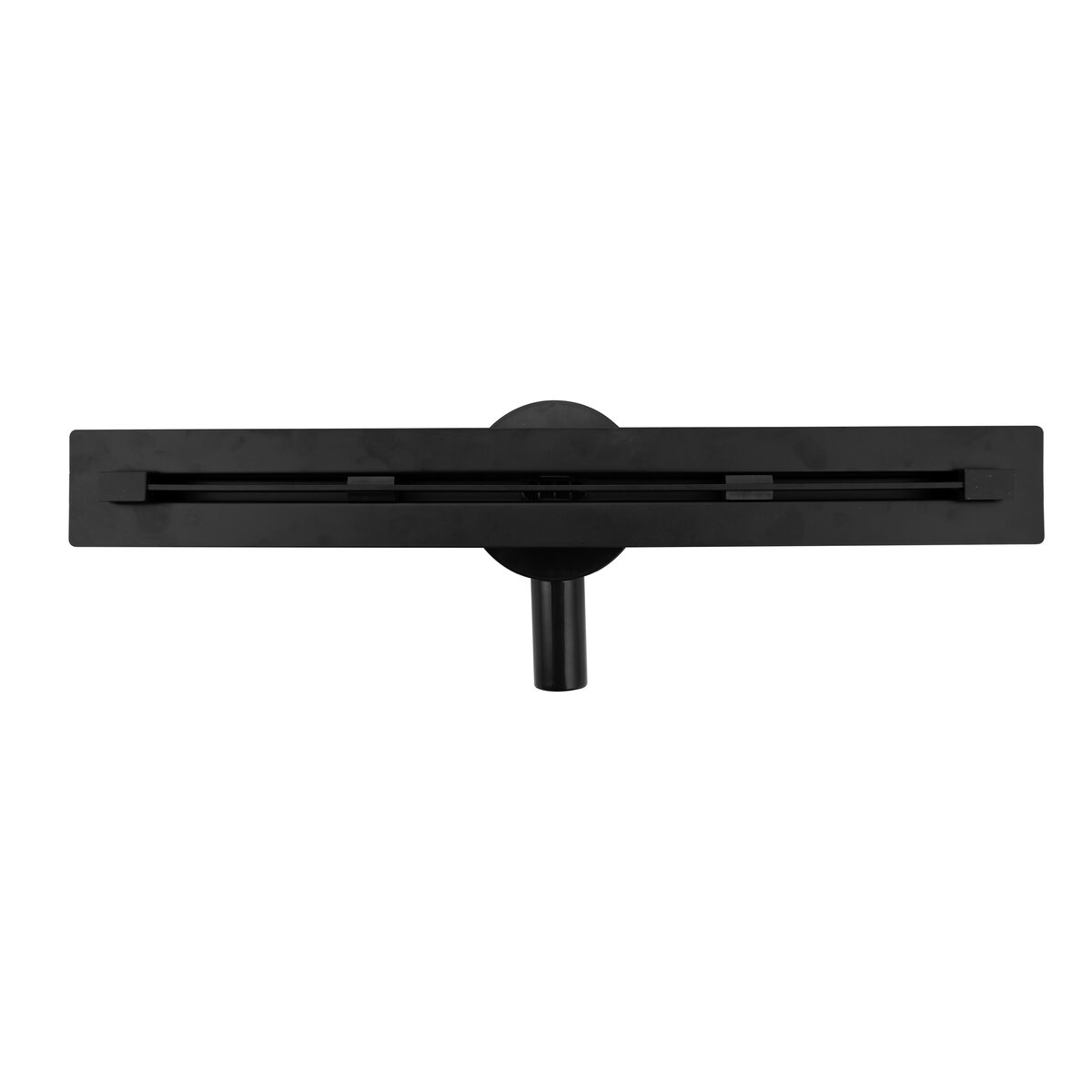 Creavit Aloni Flat Douchegoot Mat Zwart 60cm