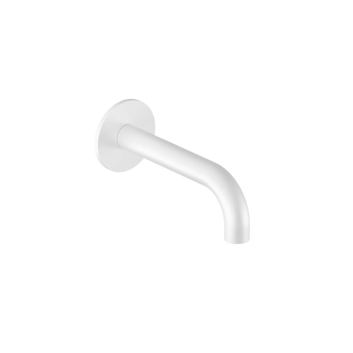 Hotbath Cobber Uitloop met rozet 15 cm Mat Wit
