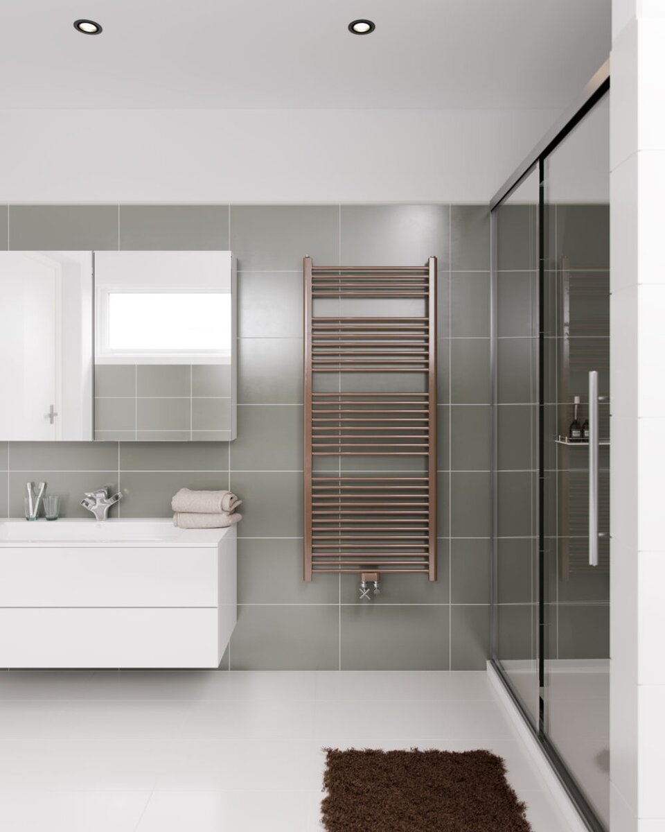 Instamat RONDO LUX Elektrische Radiator 45,7×84,5 cm Zwart 250W
