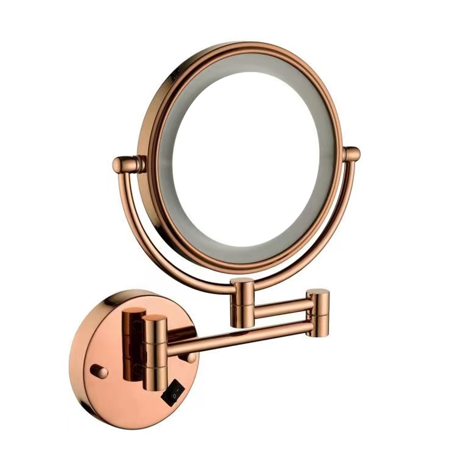 Best-Design 'Dijon-Steiner' Wand Cosmeticaspiegel Incl. Led Verlichting Sunny Bronze