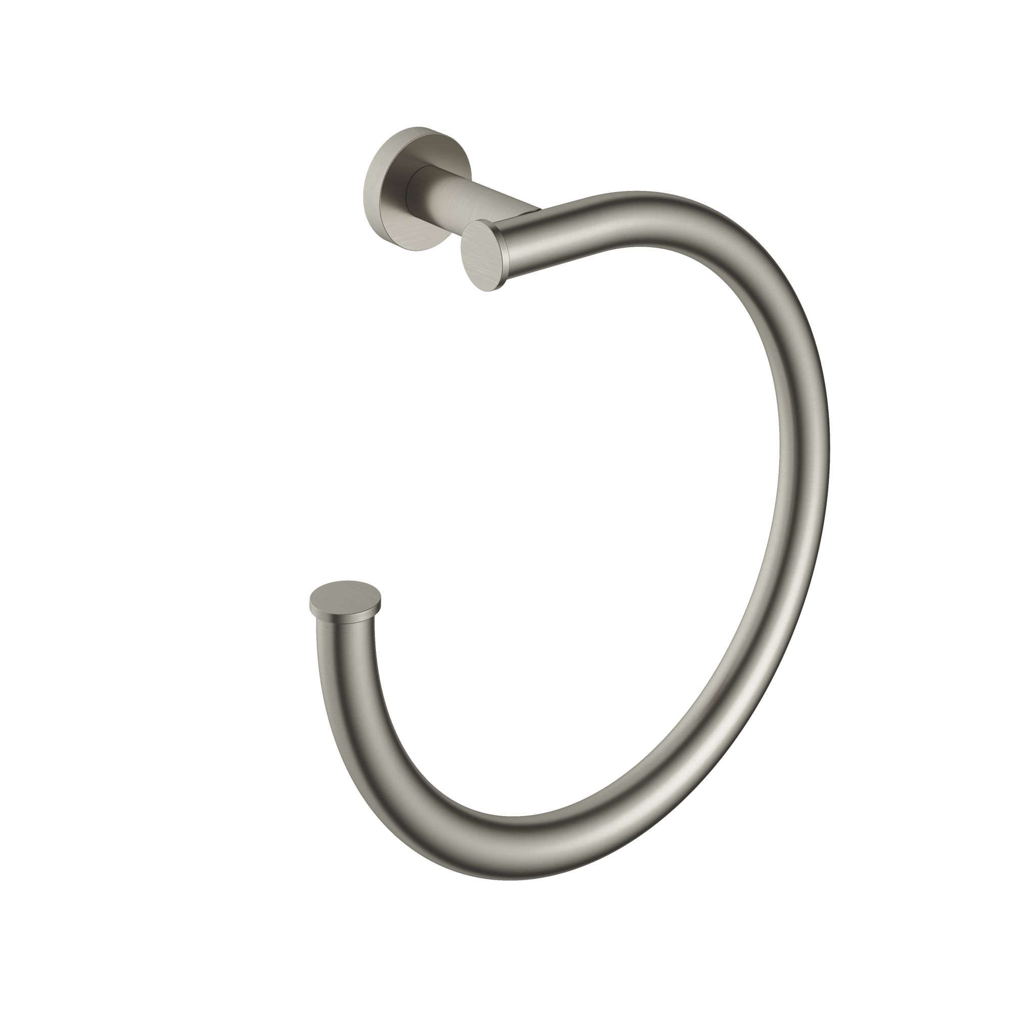 Hotbath Cobber Handdoekring Geborsteld Nikkel