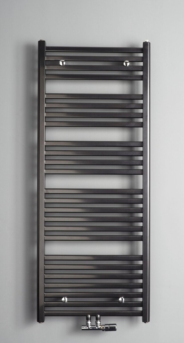 Instamat CALDA Elektrische Radiator 45×148 cm Antraciet 600W