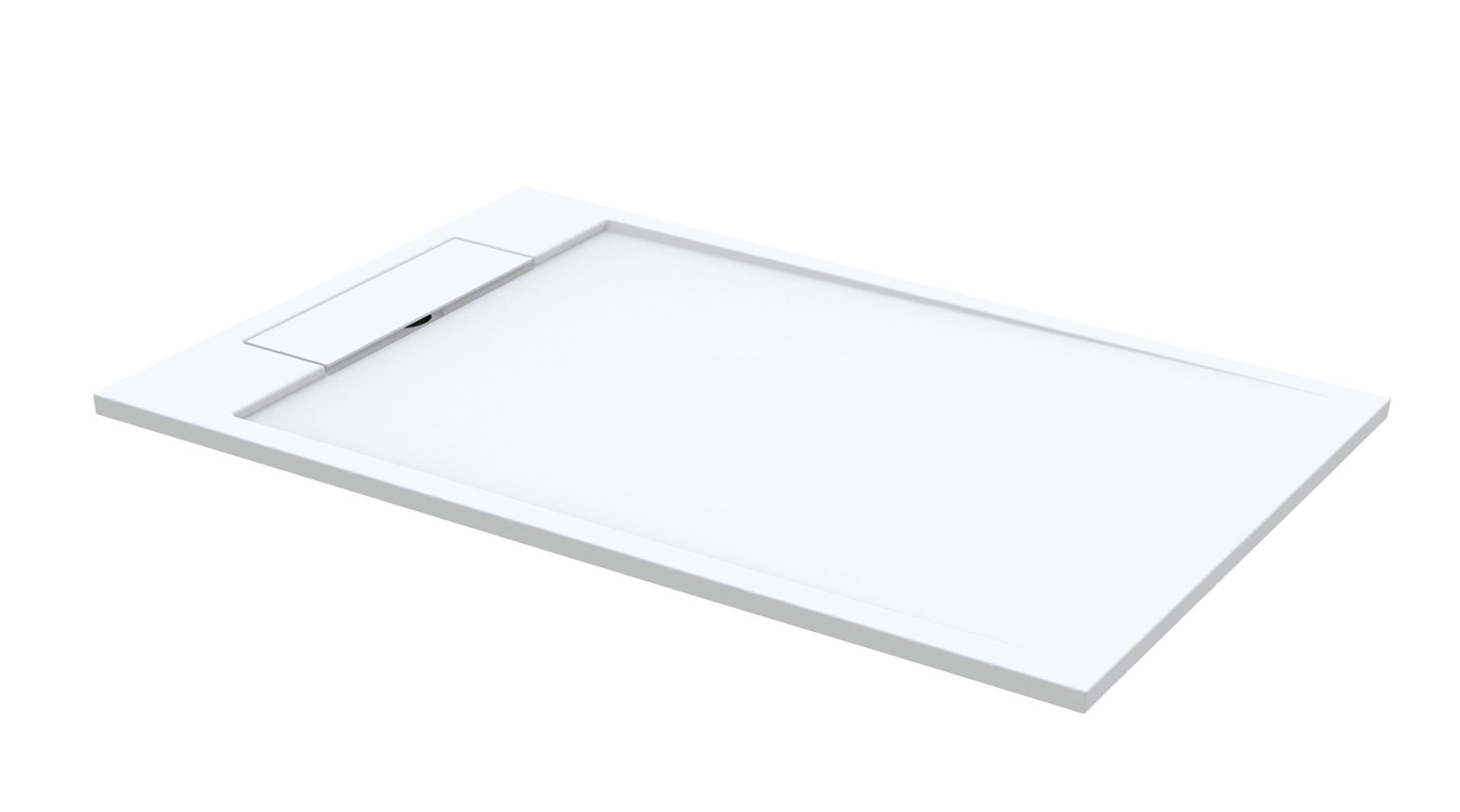 Best-Design "Decent" douchebak "Just-Solid" 180x100x4,5cm