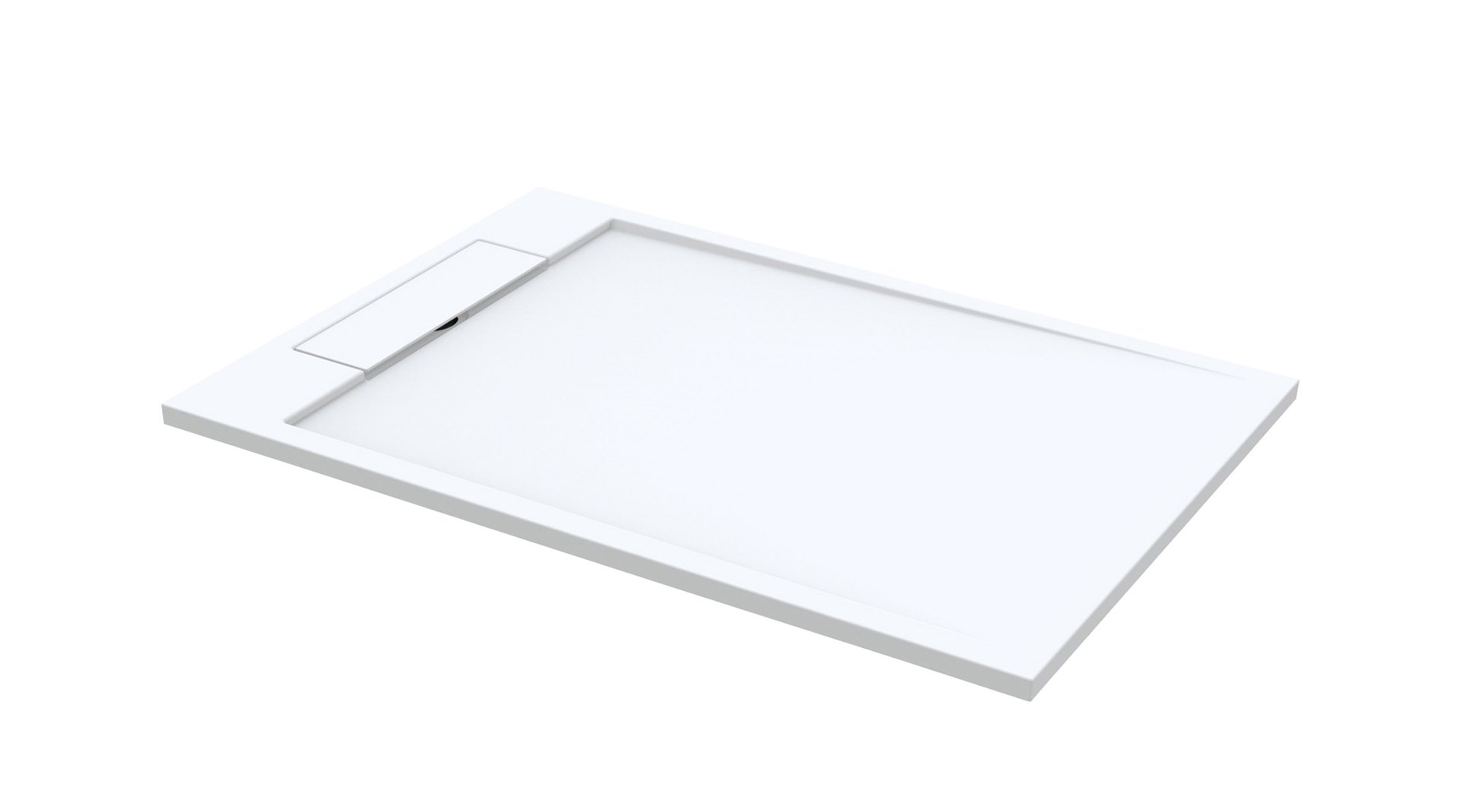 Best-Design "Decent" douchebak "Just-Solid" 160x80x4,5cm