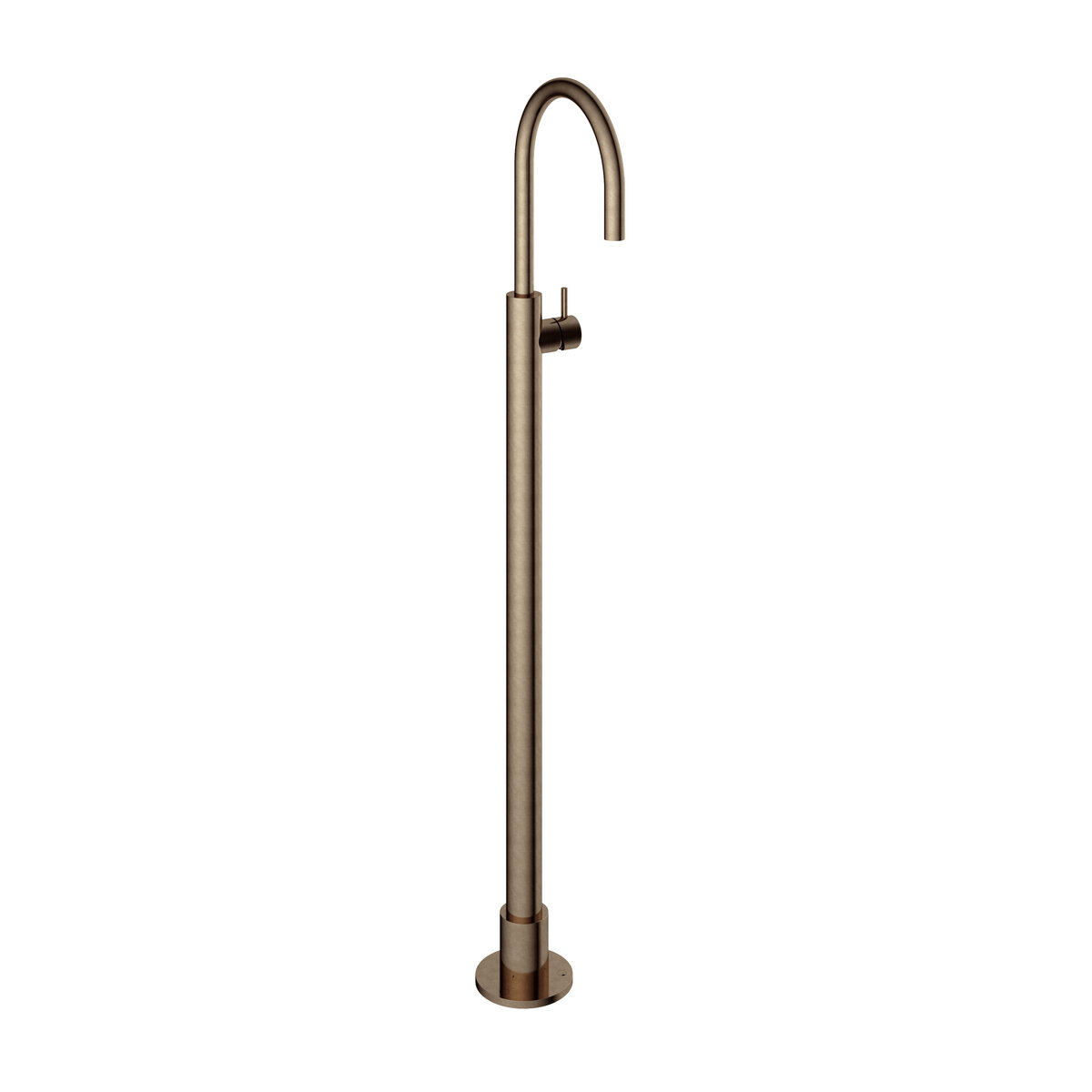 Hotbath Cobber Uitloop zonder rozet 18 cm Verouderd Messing - Living Colours