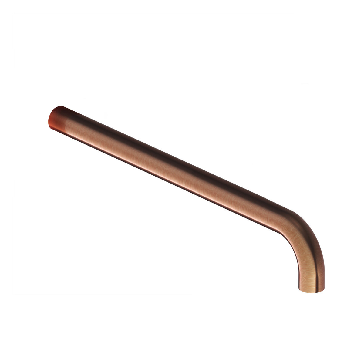 Hotbath Cobber CB094 uitloop tbv cb005 / cb006 - 30cm - geborsteld koper PVD