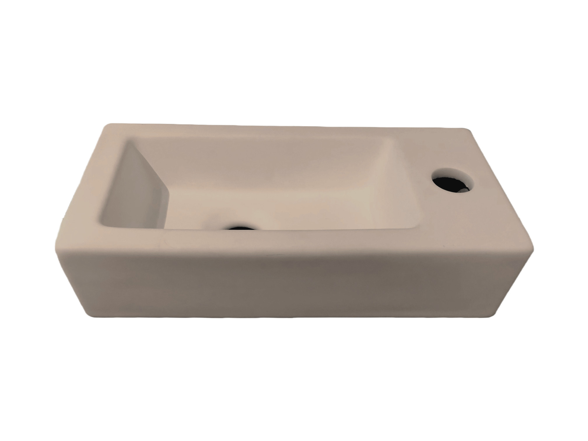Best-Design "Farnetta" fontein Rechts 37 x 18 x 9 cm mat-khaki
