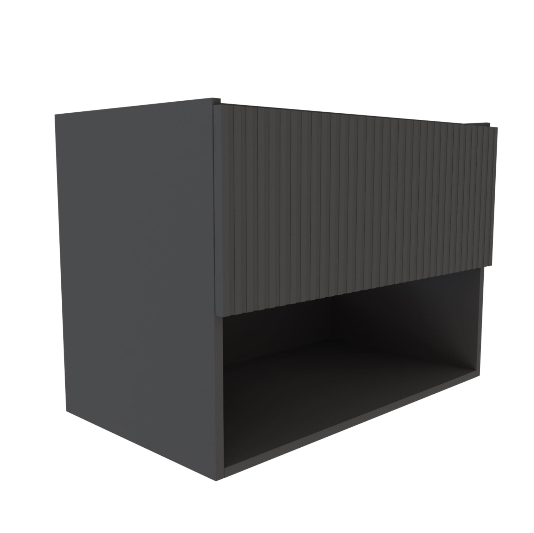 Best Design Rigatti-78-Black-Greeploos Meubel Onderkast 78 cm