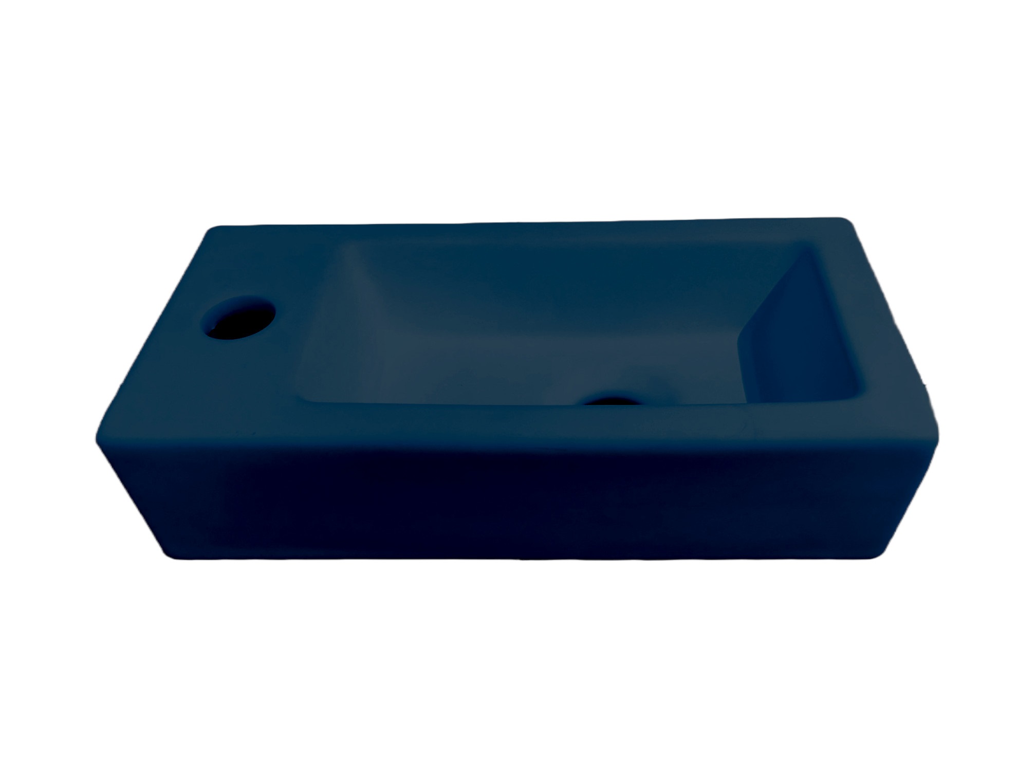 Best-Design 'Farnetta' Fontein Links 37x18x9 cm Mat Donkerblauw