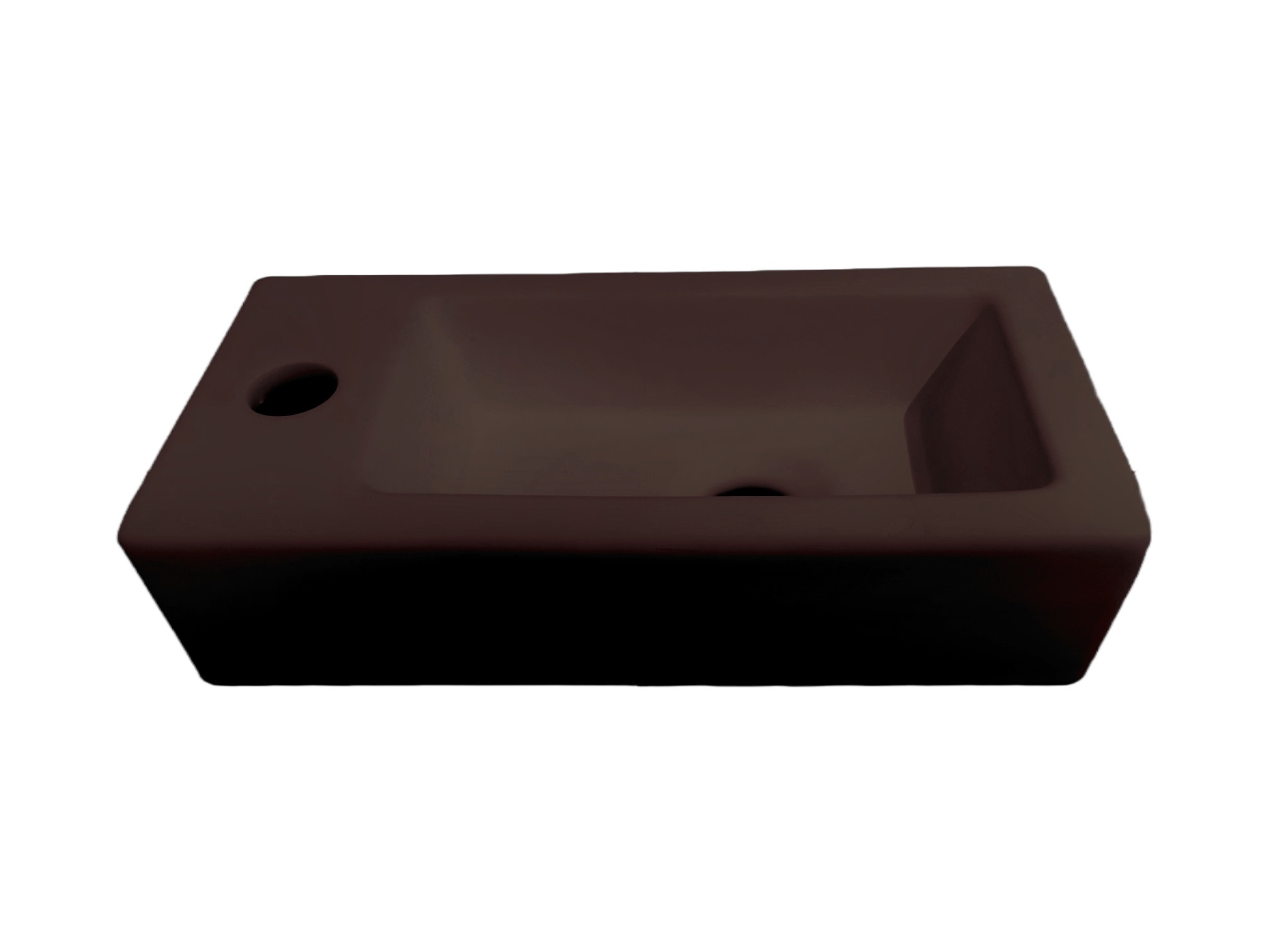 Best-Design 'Farnetta' Fontein Links 37x18x9 cm Mat Donkerbruin