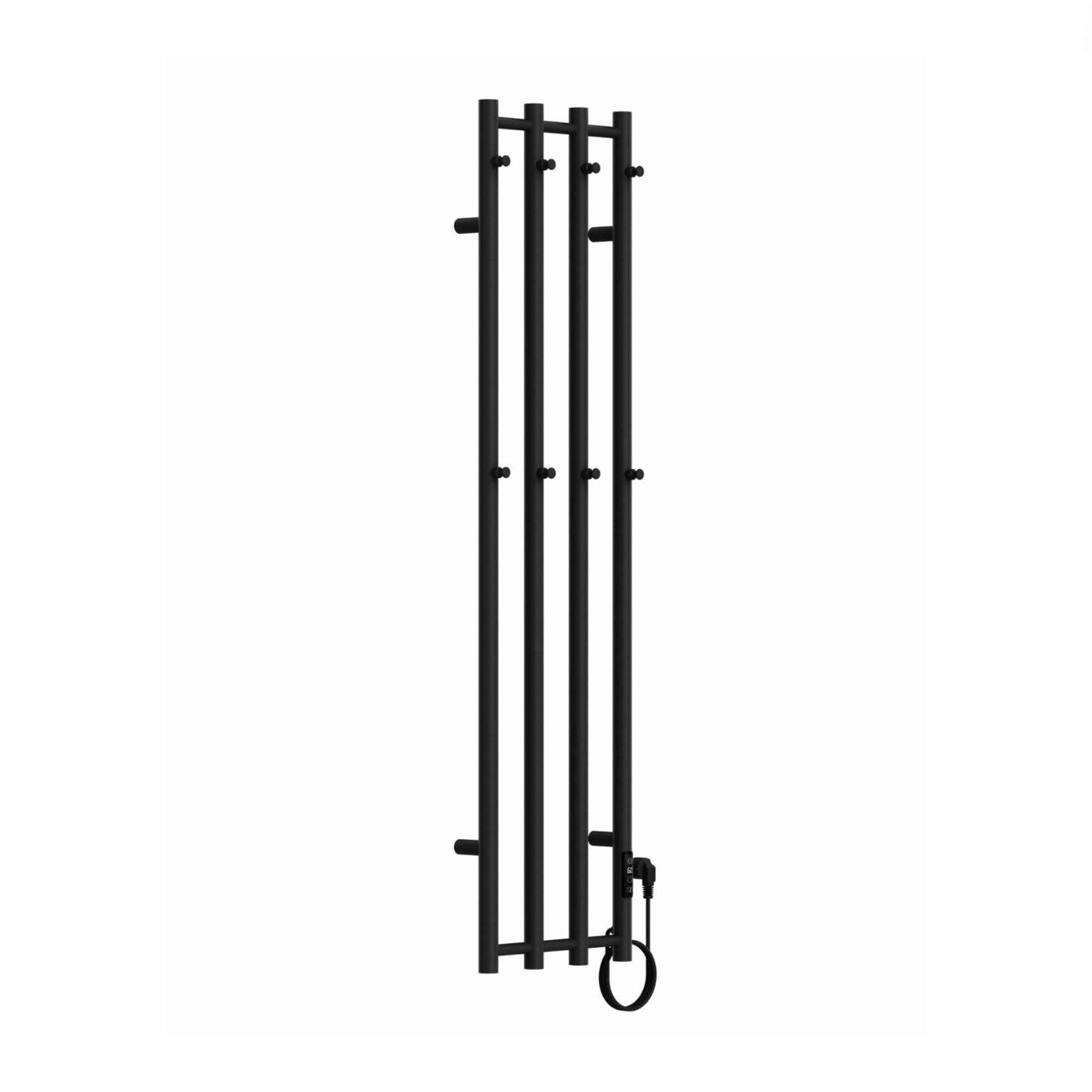 Best Design "Velten-Black" Elektrische radiator 250W 1405 x 346 mm mat-zwart