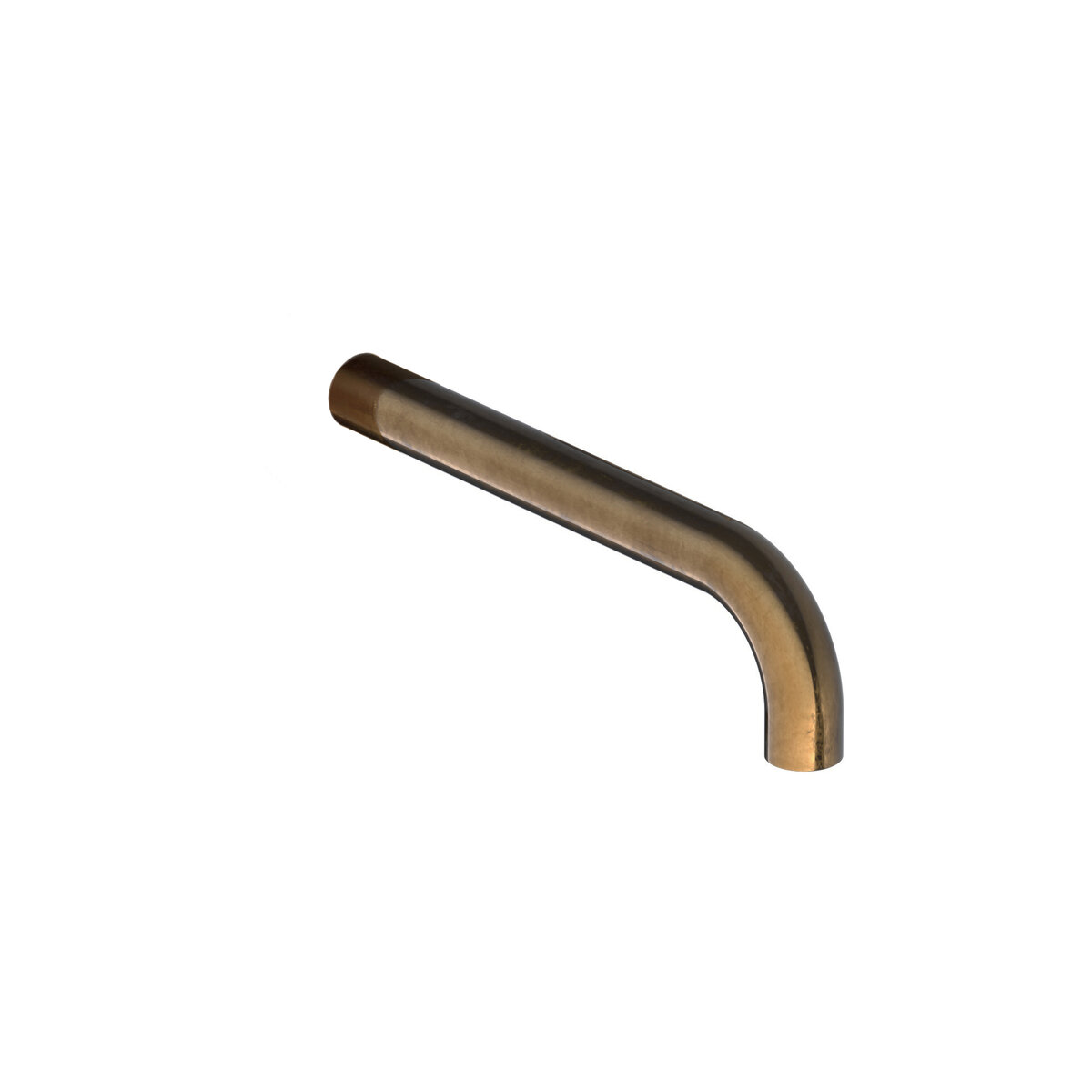 Hotbath Cobber CB094 uitloop tbv cb005 / cb006 - 18cm - verouderd messing