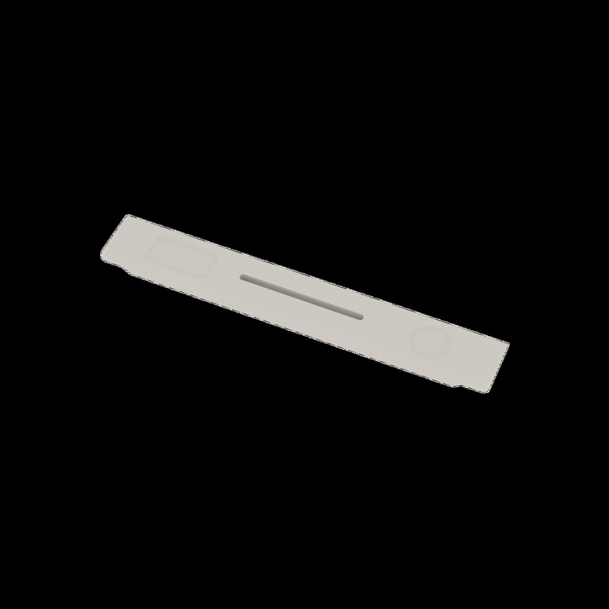 Ideavit Badplank Met Tablethouder Solidfelix 77x12x2.4 cm Solid Surface Mat Wit