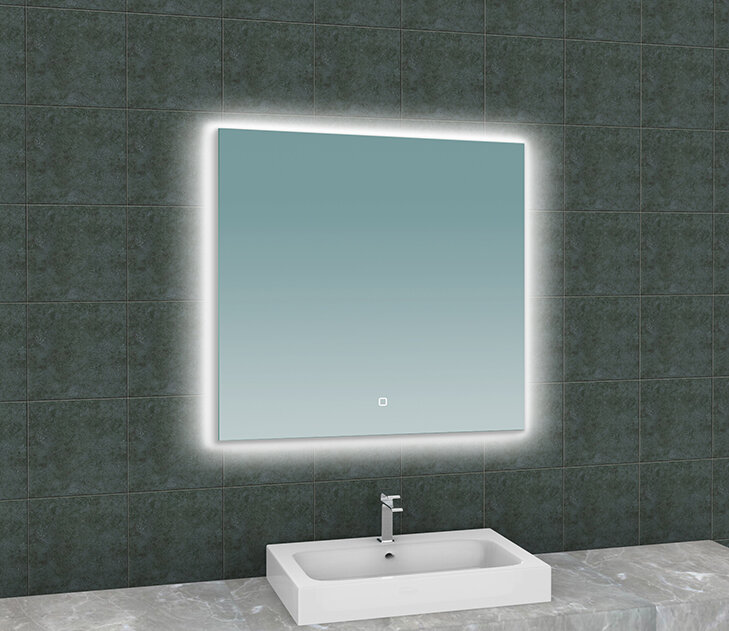 spiegel met verlichting