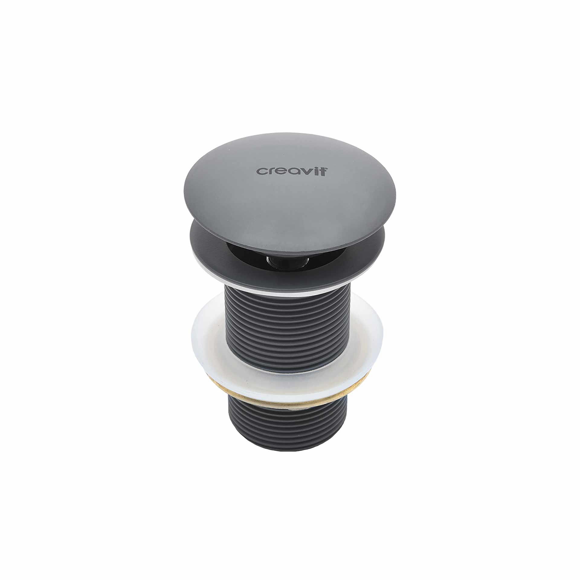 Creavit Clickwaste 5/4 - Push-Up - Met Overloop - Mat Antraciet