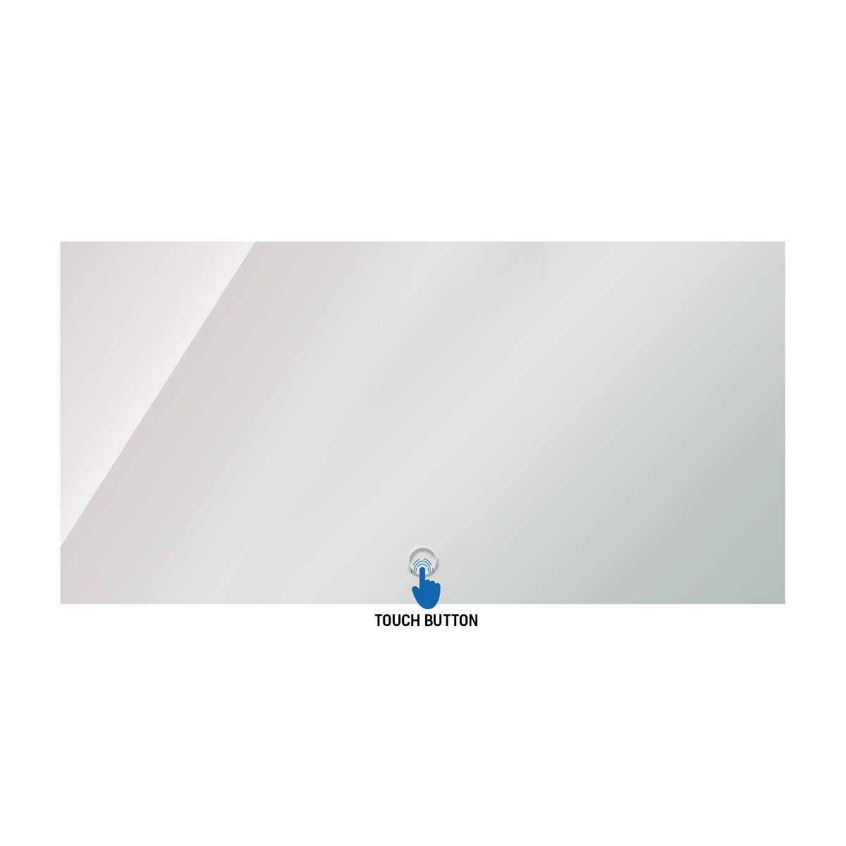Aloni Ledspiegel Queen 120x60cm