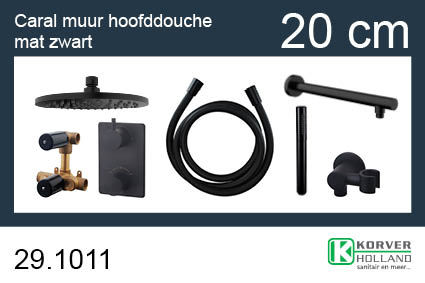 inbouw douchset