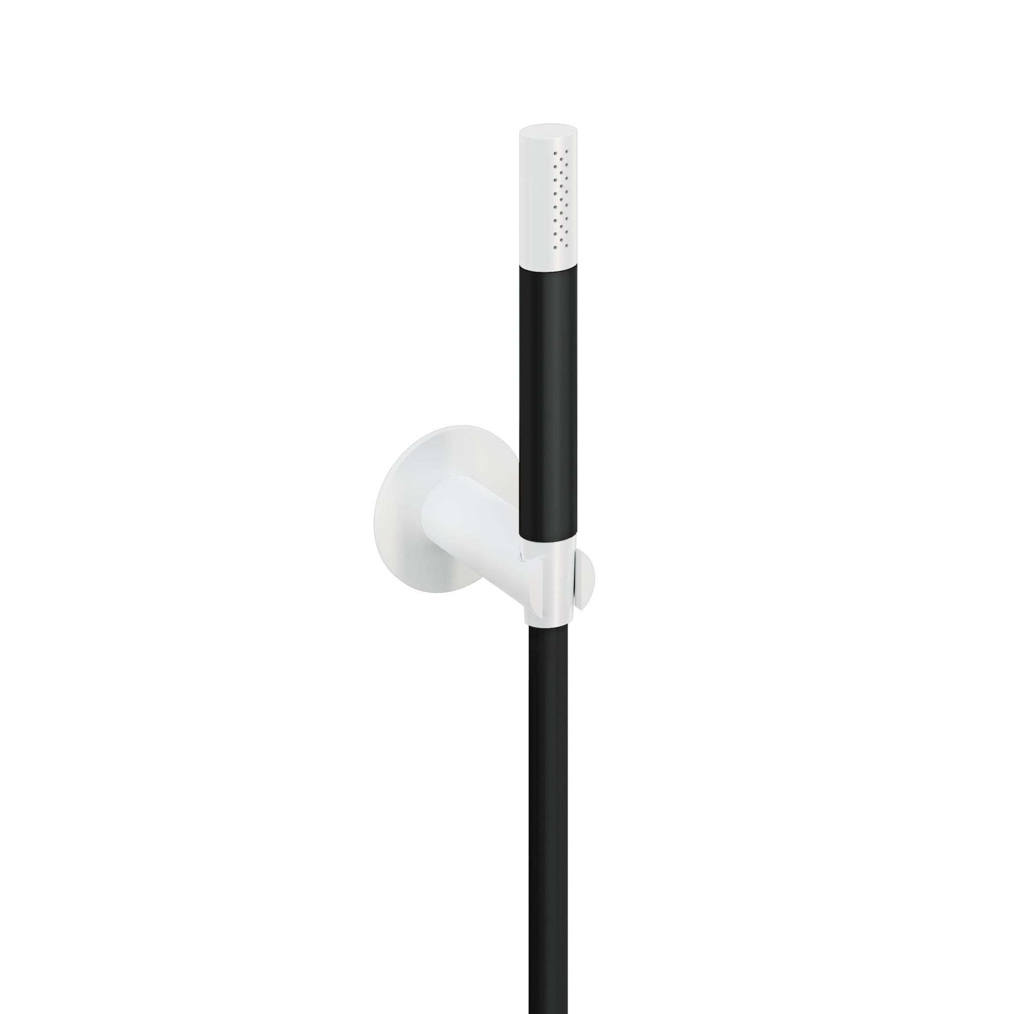 Hotbath Cobber Staafhanddouche Met Wandsteun En Doucheslang 150cm Mat Wit