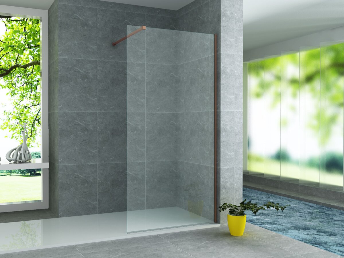 Creavit Aloni Stabilisatiestang Geborsteld Koper 120 cm Inkortbaar