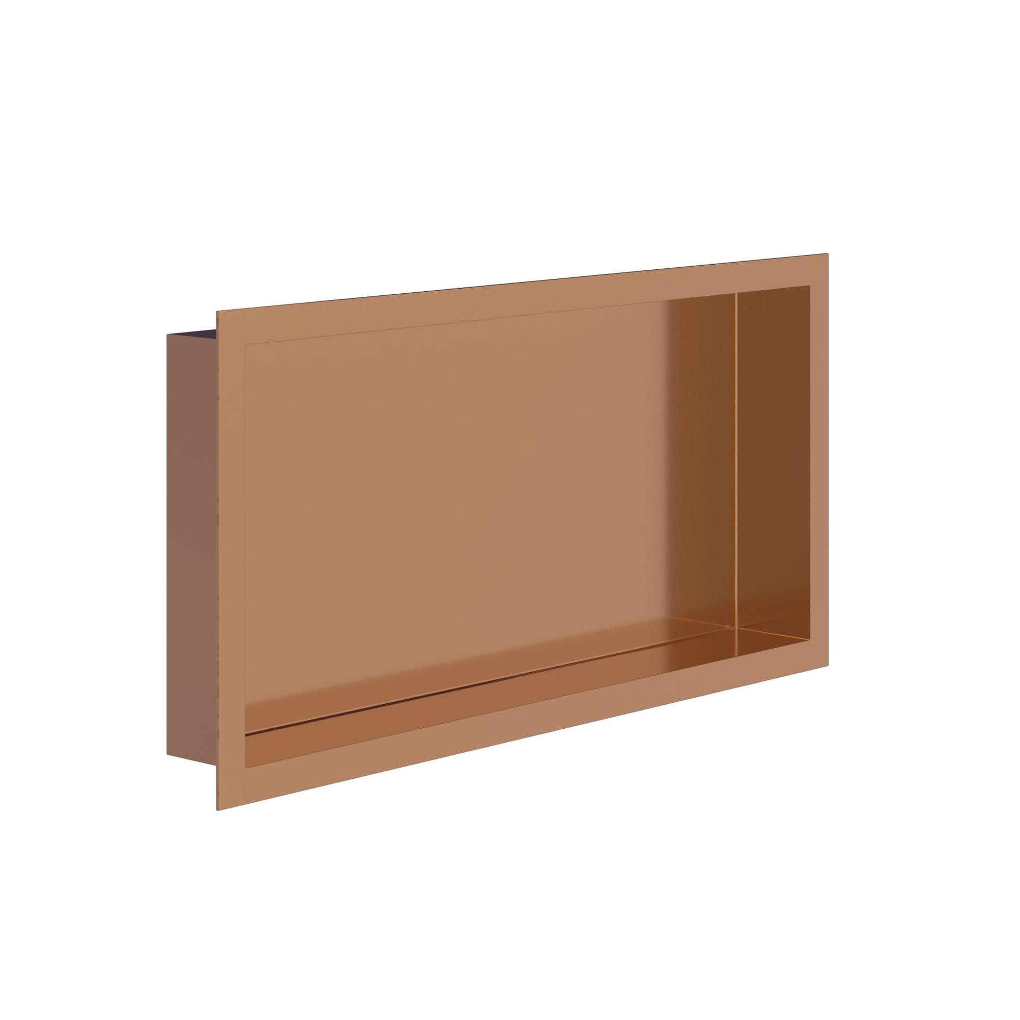 Aloni - Inbouwnis - Geborsteld Koper - 30x60x7 cm