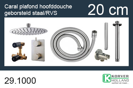 inbouw douchset