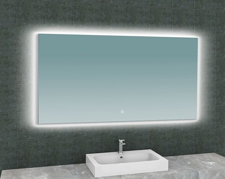 spiegel met verlichting