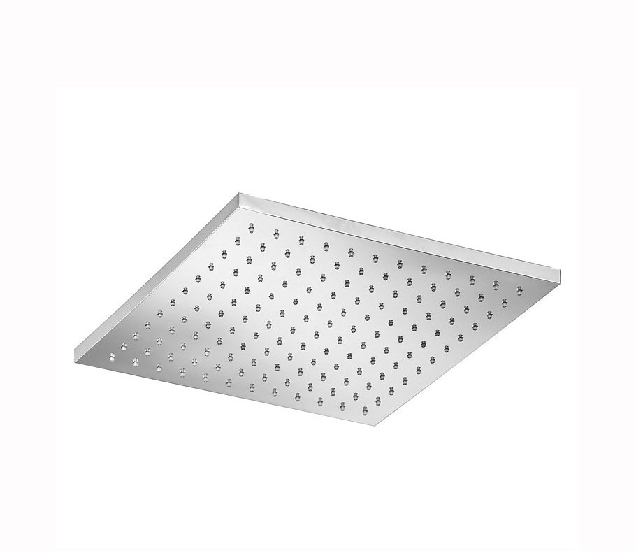 Hotbath Mate Hoofddouche Vierkant 30cm Geborsteld Nikkel