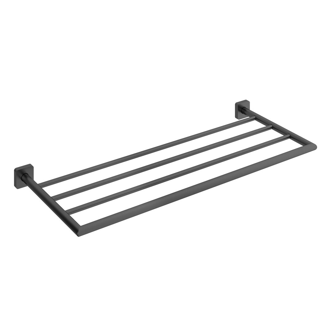 Hotbath Gal Handdoekrek Geborsteld Gunmetal PVD