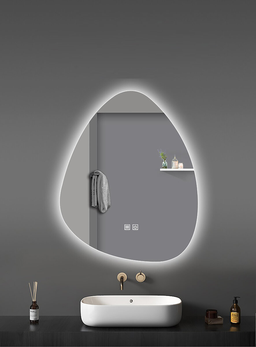 Aloni LEDSPIEGEL UOVO 100x60cm HEATING