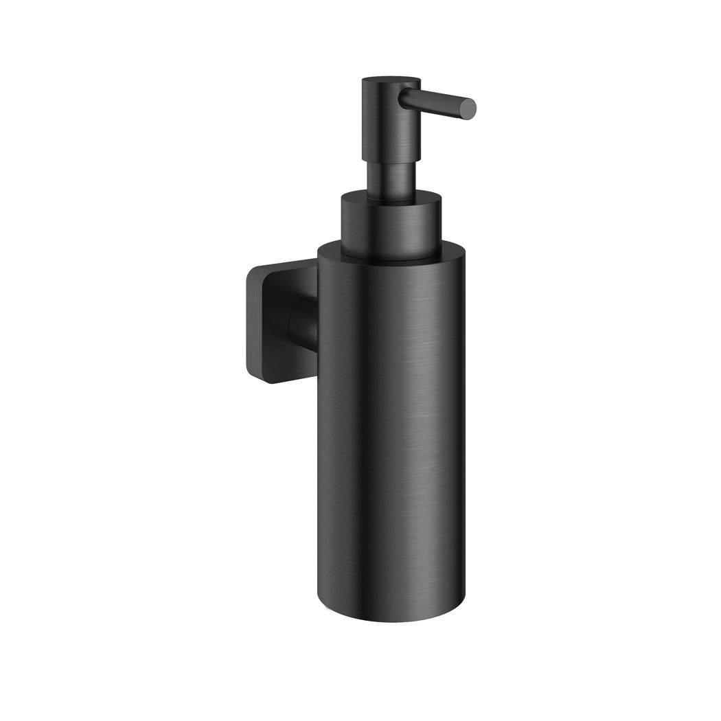 Hotbath Gal Zeepdispenser Wandmodel Geborsteld Gunmetal PVD