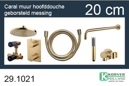 inbouw douchset