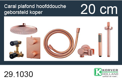 inbouw douchset