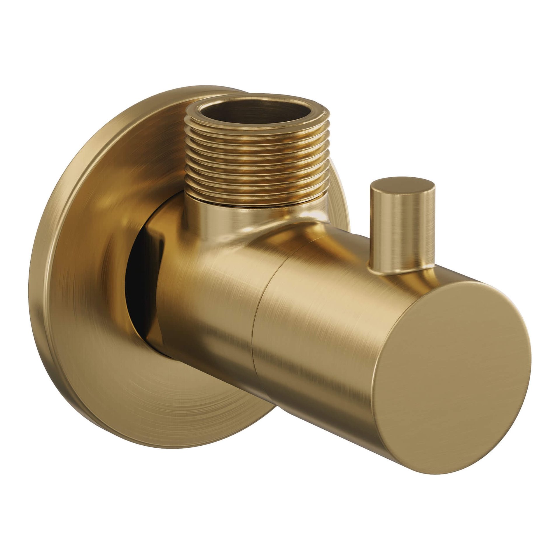 BRAUER Gold Edition hoekstopkraan goud geborsteld PVD