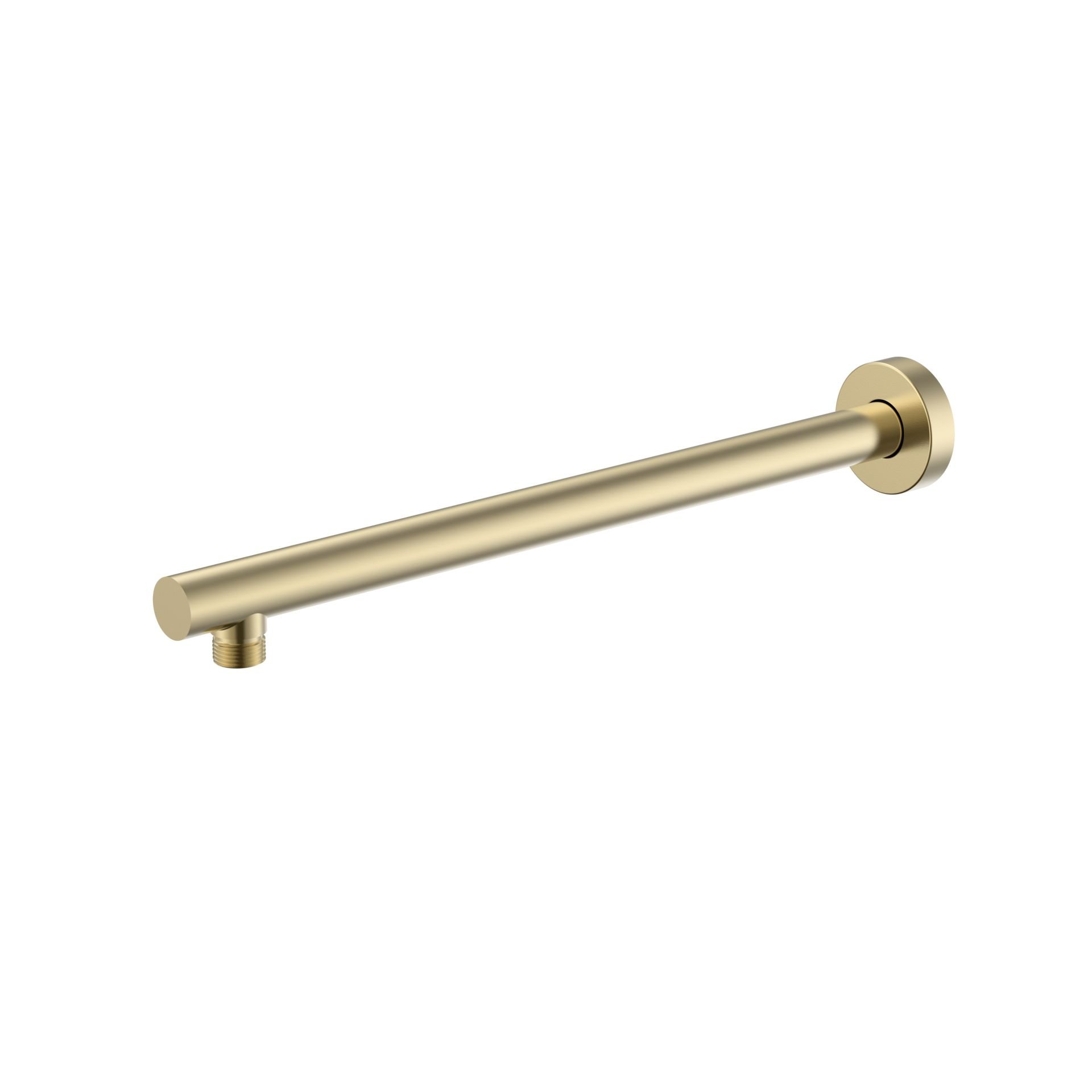 Uniforma Douchearm - Muurbevestiging - 30 cm - Geborsteld Goud (PVD)