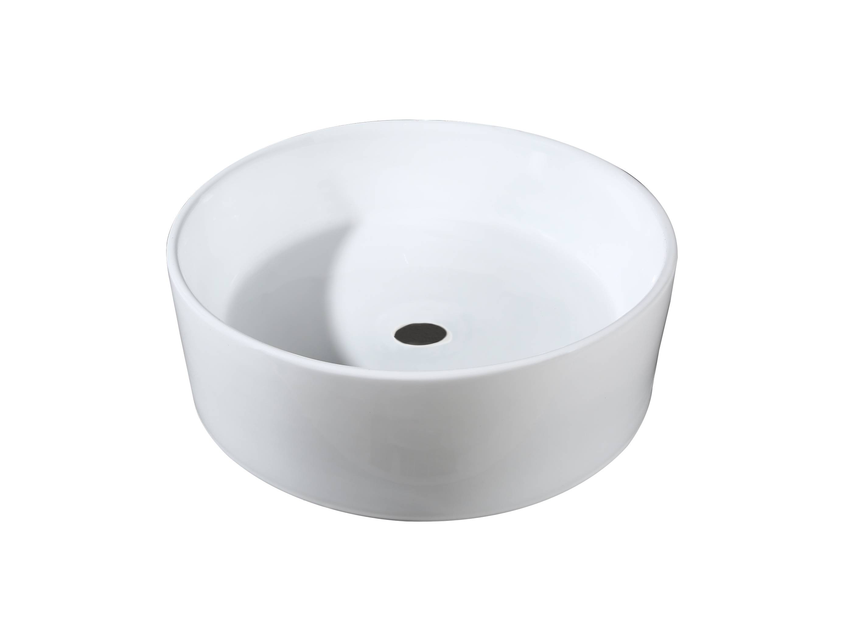 Best-Design Breela opbouw-waskom diameter 40,5cm H=15cm Mat-Wit (uitlopend)