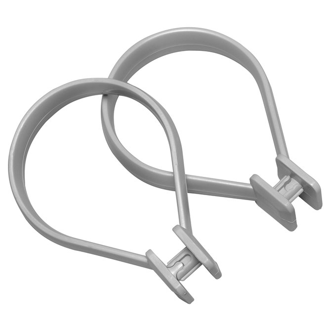 douchegordijn met ringen