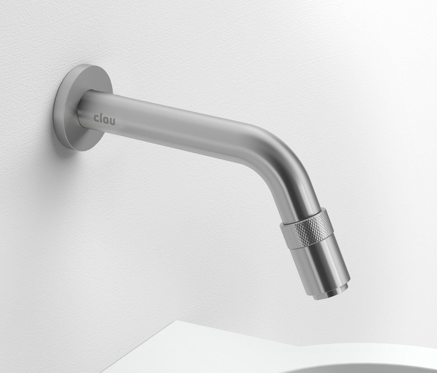 Clou Freddo 11 Fonteinkraan 15x6.8 cm Geborsteld RVS