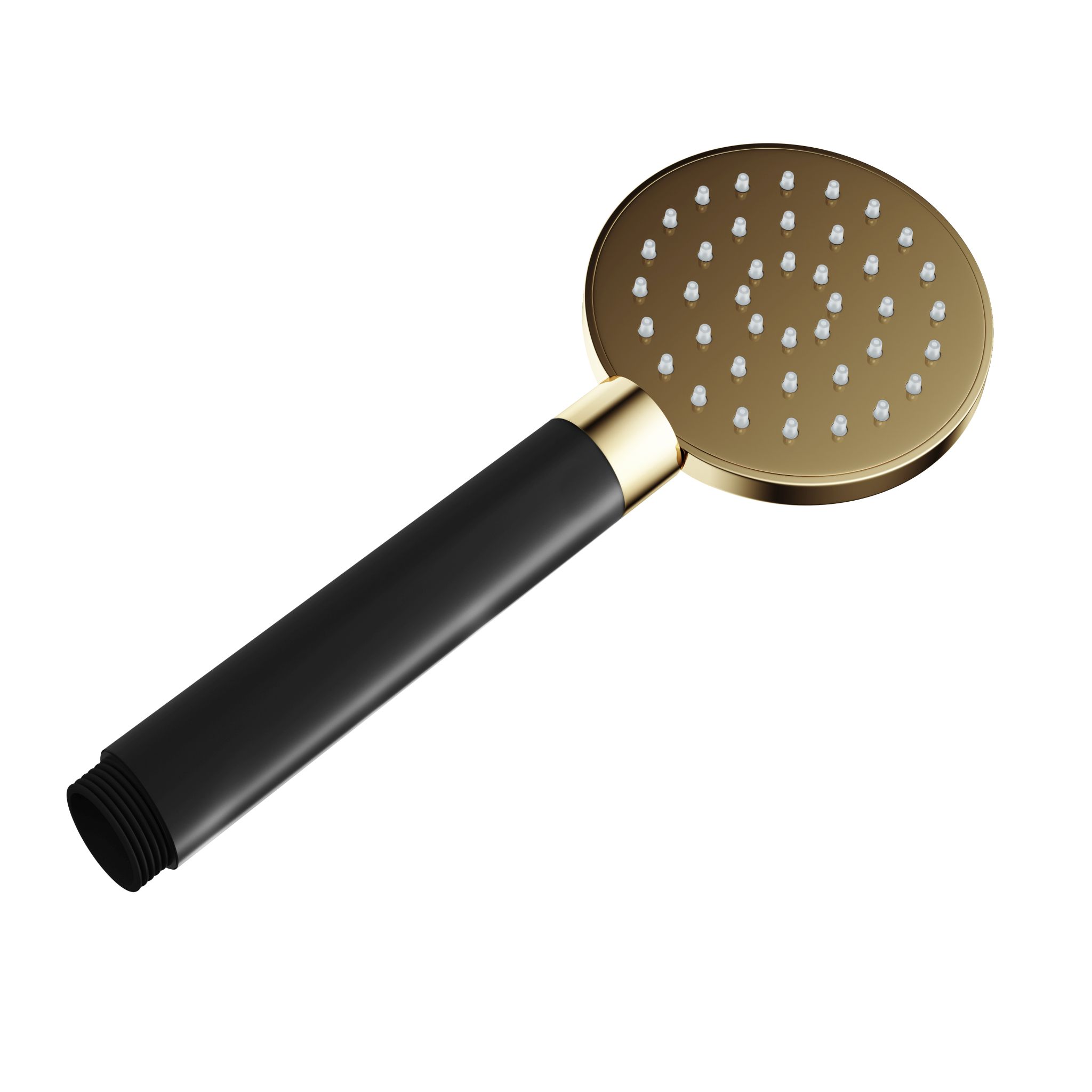 Hotbath Mate Handdouche Rond Gepolijst Messing - Living Colours