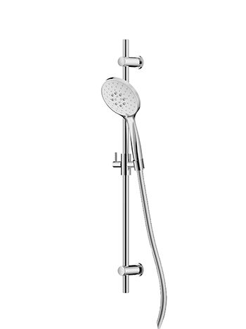 Hotbath Mate Glijstangset Met 3-Standen Handdouche 75 cm Chroom