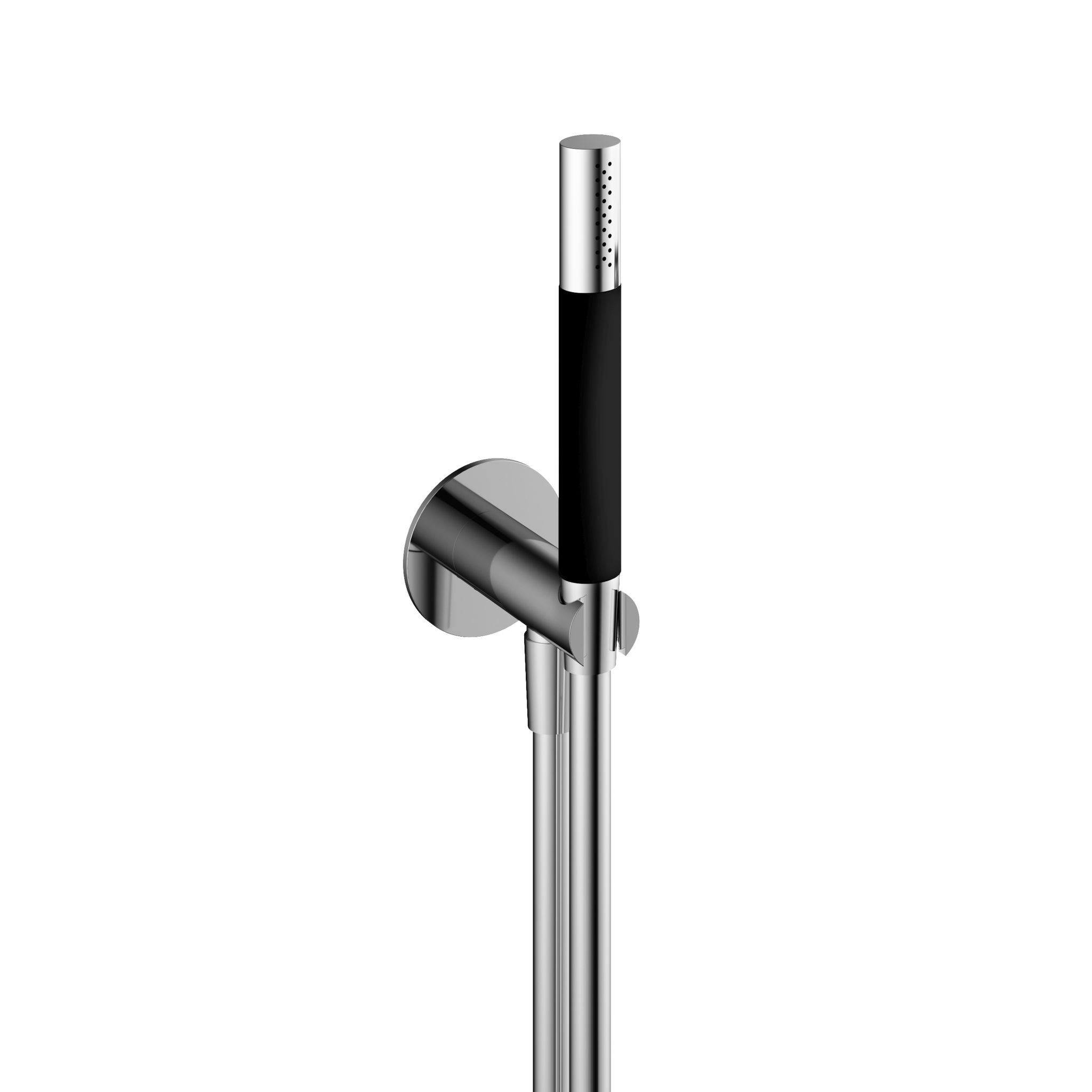 Hotbath Cobber Staafhanddouche Met Wandsteun, Muuruitslaat En Doucheslang 150cm Chroom