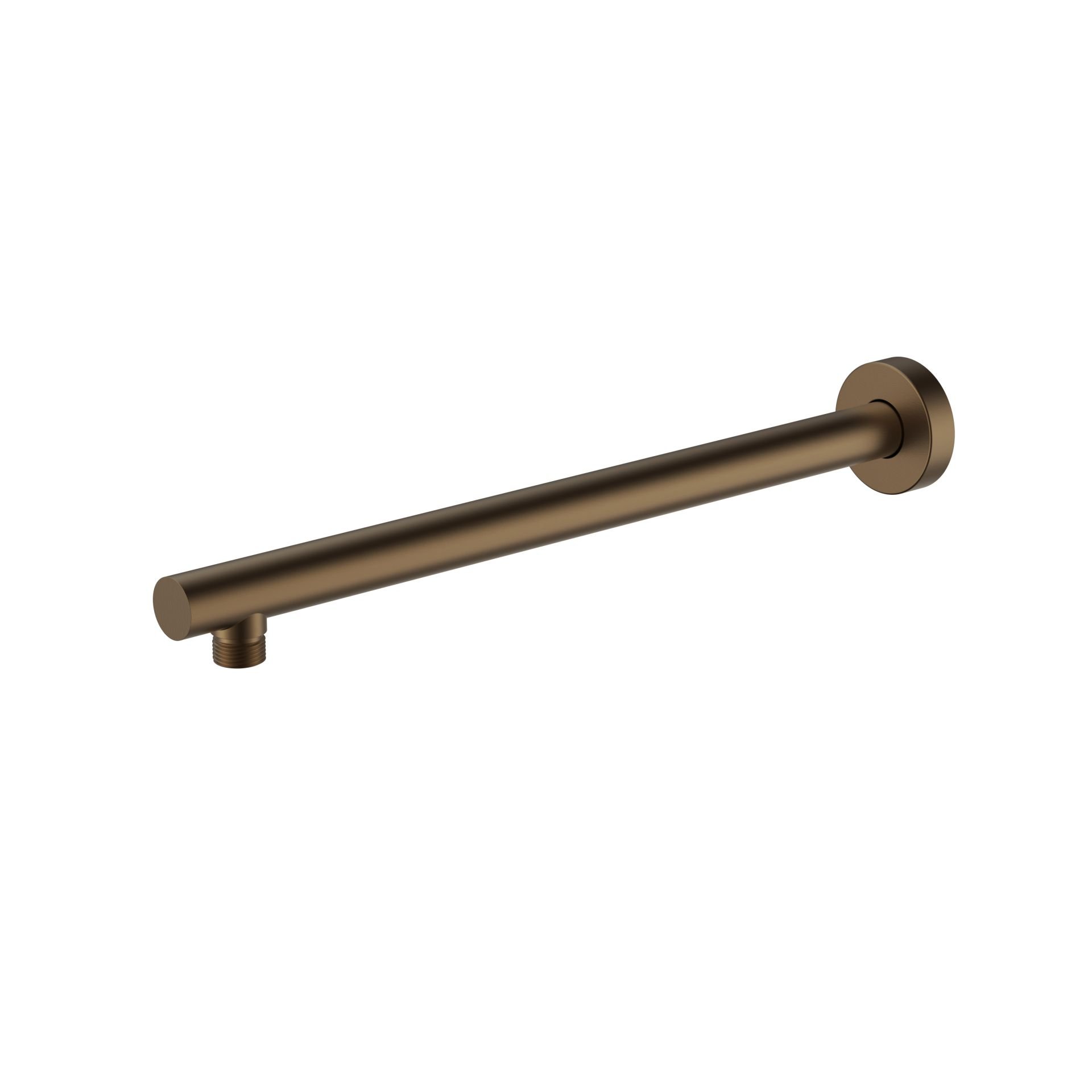 Uniforma Douchearm - Muurbevestiging - 30 cm - Bruin Brons (PVD)