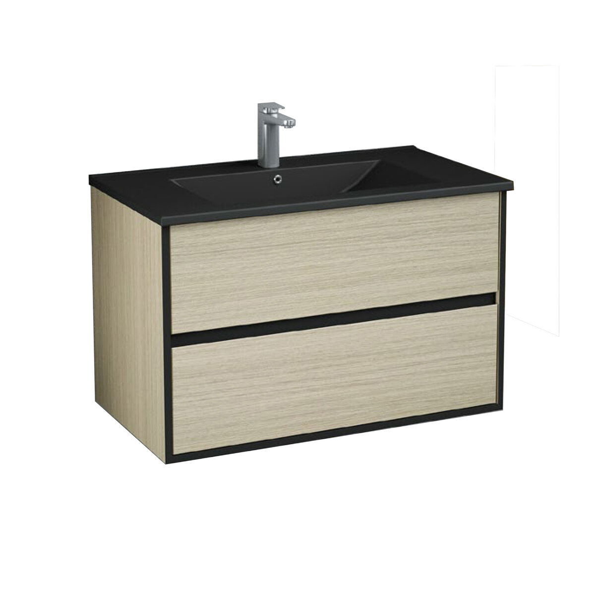 Creavit Aloni Retro Onderkast 80cm Lichtbruin