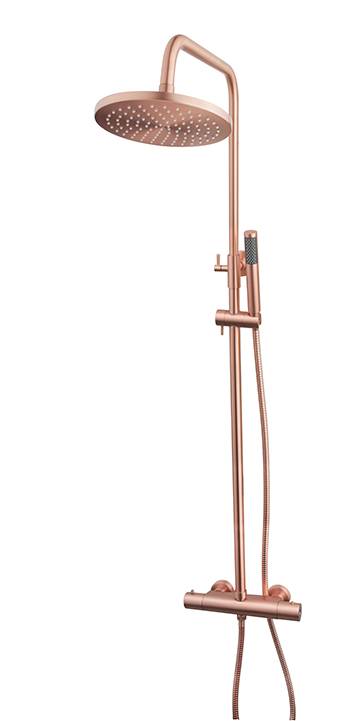 opbouw regendouche met thermostaatkraan