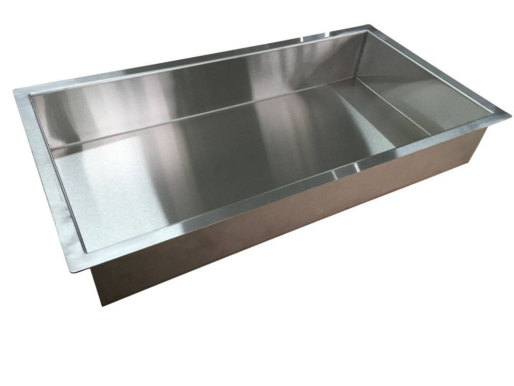 Rvs Inbouwnis 30X60X10Cm