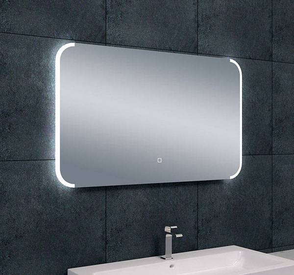 spiegel met verlichting